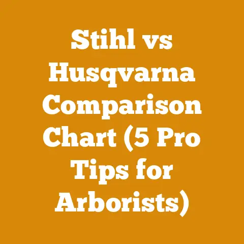 Stihl vs Husqvarna Comparison Chart (5 Pro Tips for Arborists)