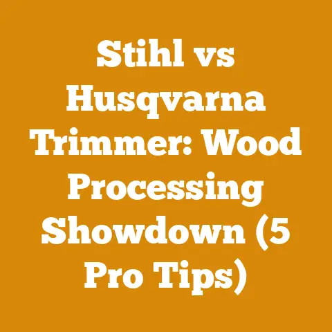 Stihl vs Husqvarna Trimmer: Wood Processing Showdown (5 Pro Tips)