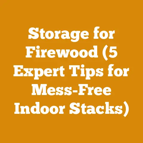 Storage for Firewood (5 Expert Tips for Mess-Free Indoor Stacks)