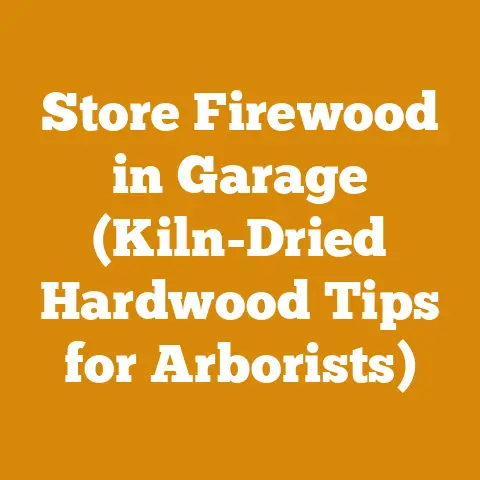 Store Firewood in Garage (Kiln-Dried Hardwood Tips for Arborists)