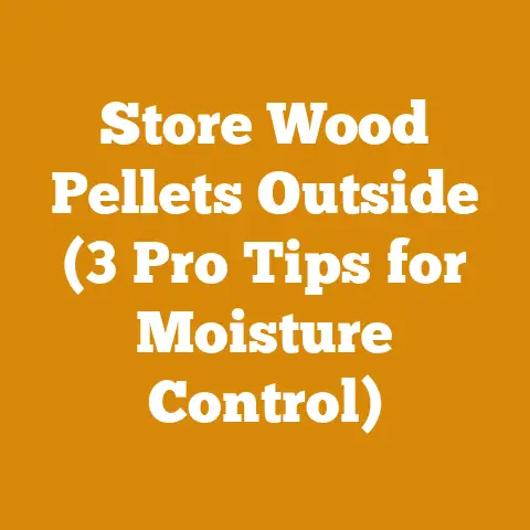 Store Wood Pellets Outside (3 Pro Tips for Moisture Control)