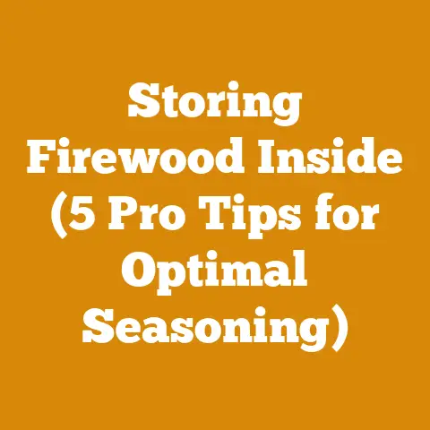 Storing Firewood Inside (5 Pro Tips for Optimal Seasoning)