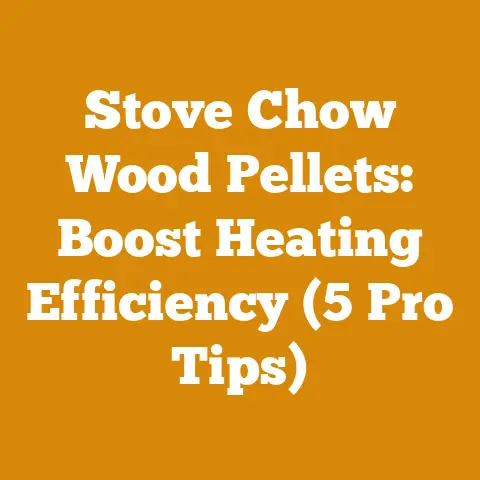 Stove Chow Wood Pellets: Boost Heating Efficiency (5 Pro Tips)