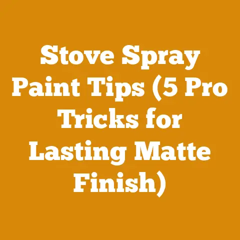 Stove Spray Paint Tips (5 Pro Tricks for Lasting Matte Finish)