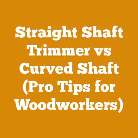 Straight Shaft Trimmer vs Curved Shaft (Pro Tips for Woodworkers)