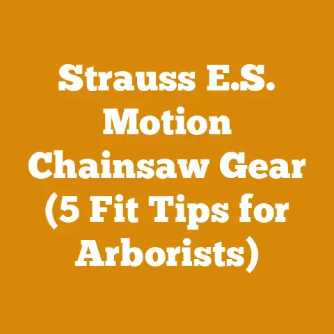 Strauss E.S. Motion Chainsaw Gear (5 Fit Tips for Arborists)