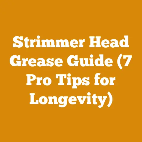 Strimmer Head Grease Guide (7 Pro Tips for Longevity)