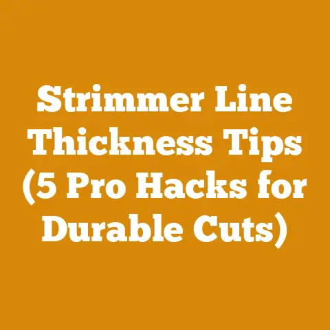 Strimmer Line Thickness Tips (5 Pro Hacks for Durable Cuts)