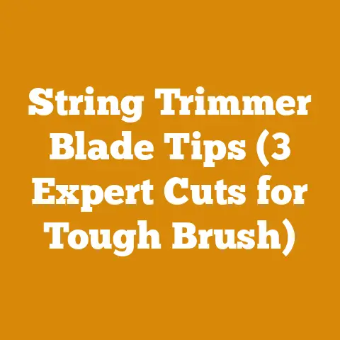 String Trimmer Blade Tips (3 Expert Cuts for Tough Brush)