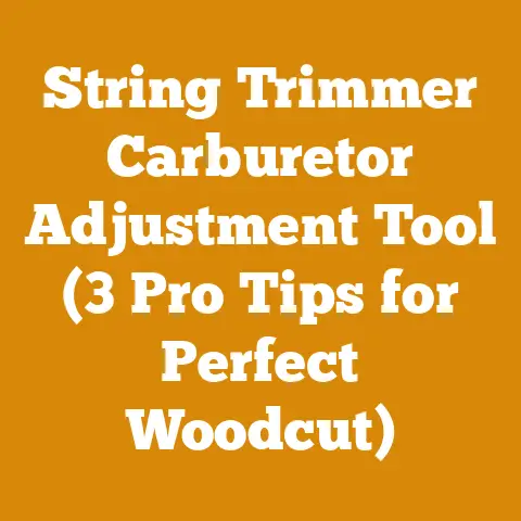 String Trimmer Carburetor Adjustment Tool (3 Pro Tips for Perfect Woodcut)