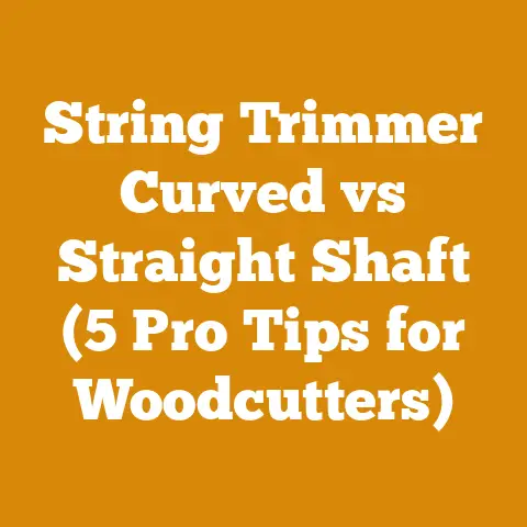 String Trimmer Curved vs Straight Shaft (5 Pro Tips for Woodcutters)