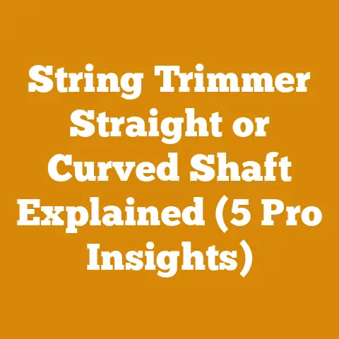 String Trimmer Straight or Curved Shaft Explained (5 Pro Insights)