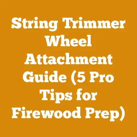 String Trimmer Wheel Attachment Guide (5 Pro Tips for Firewood Prep)