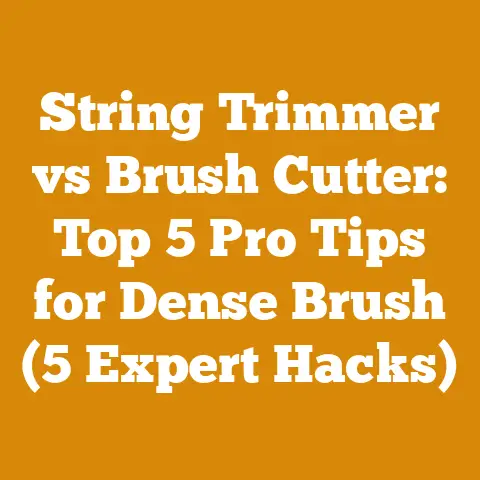 String Trimmer vs Brush Cutter: Top 5 Pro Tips for Dense Brush (5 Expert Hacks)