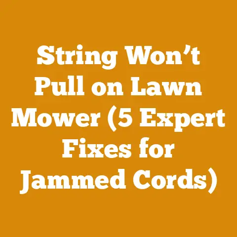 String Won’t Pull on Lawn Mower (5 Expert Fixes for Jammed Cords)
