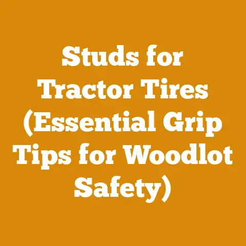 Studs for Tractor Tires (Essential Grip Tips for Woodlot Safety)