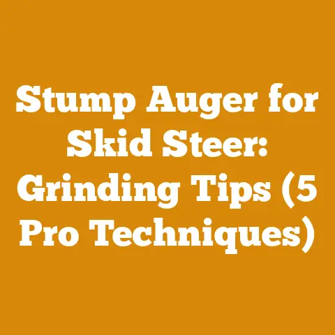 Stump Auger for Skid Steer: Grinding Tips (5 Pro Techniques)