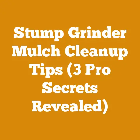 Stump Grinder Mulch Cleanup Tips (3 Pro Secrets Revealed)