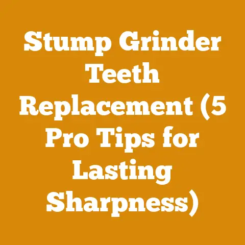 Stump Grinder Teeth Replacement (5 Pro Tips for Lasting Sharpness)