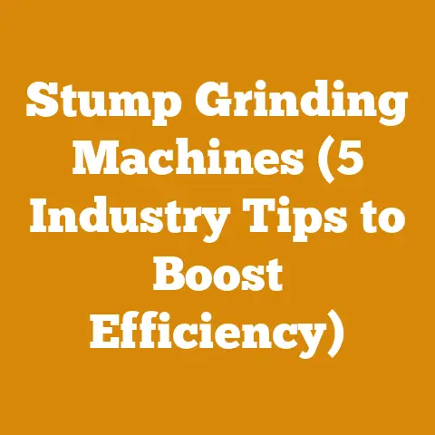 Stump Grinding Machines (5 Industry Tips to Boost Efficiency)
