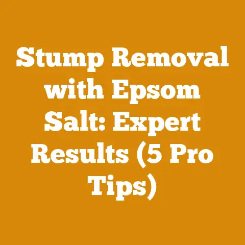 Stump Removal with Epsom Salt: Expert Results (5 Pro Tips)