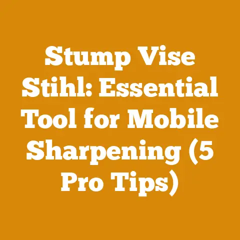 Stump Vise Stihl: Essential Tool for Mobile Sharpening (5 Pro Tips)