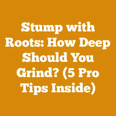 Stump with Roots: How Deep Should You Grind? (5 Pro Tips Inside)