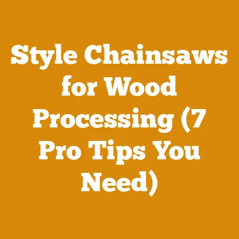 Style Chainsaws for Wood Processing (7 Pro Tips You Need)