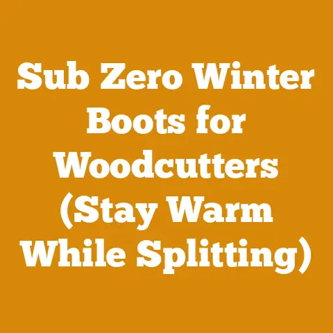 Sub Zero Winter Boots for Woodcutters (Stay Warm While Splitting)