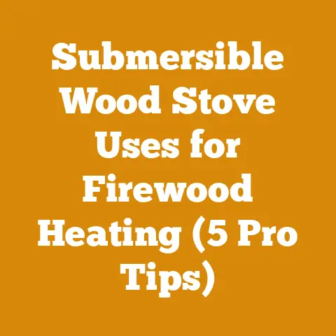 Submersible Wood Stove Uses for Firewood Heating (5 Pro Tips)