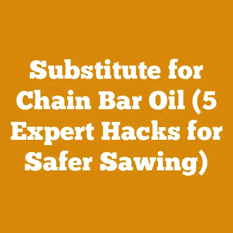 Substitute for Chain Bar Oil (5 Expert Hacks for Safer Sawing)