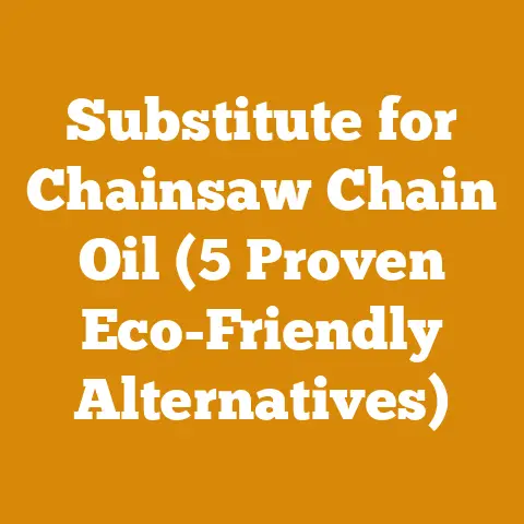 Substitute for Chainsaw Chain Oil (5 Proven Eco-Friendly Alternatives)