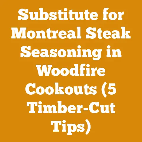 Substitute for Montreal Steak Seasoning in Woodfire Cookouts (5 Timber-Cut Tips)