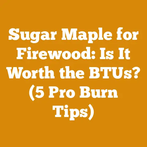Sugar Maple for Firewood: Is It Worth the BTUs? (5 Pro Burn Tips)