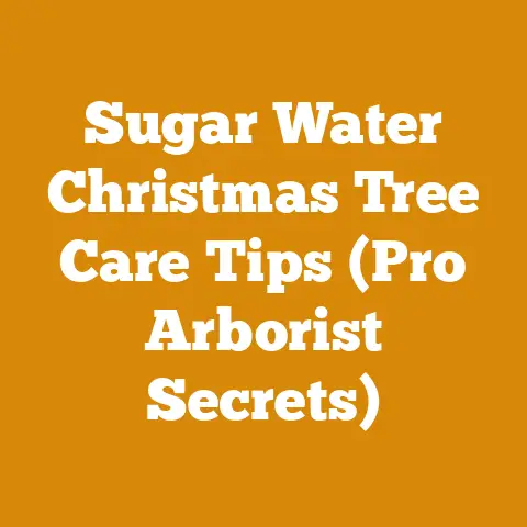 Sugar Water Christmas Tree Care Tips (Pro Arborist Secrets)
