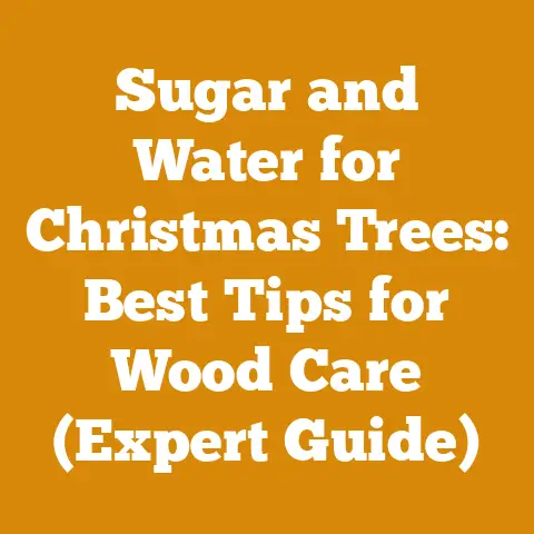 Sugar and Water for Christmas Trees: Best Tips for Wood Care (Expert Guide)