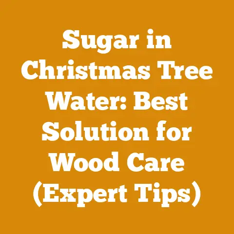 Sugar in Christmas Tree Water: Best Solution for Wood Care (Expert Tips)