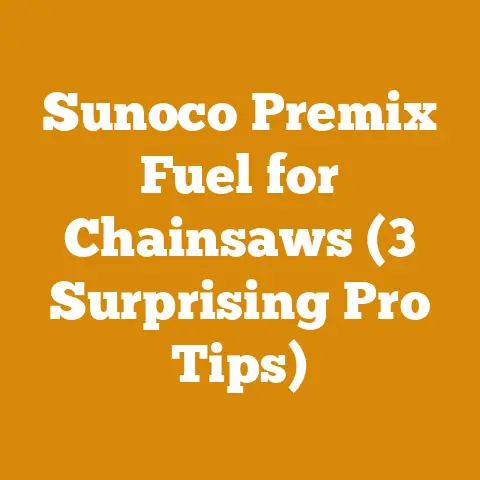 Sunoco Premix Fuel for Chainsaws (3 Surprising Pro Tips)