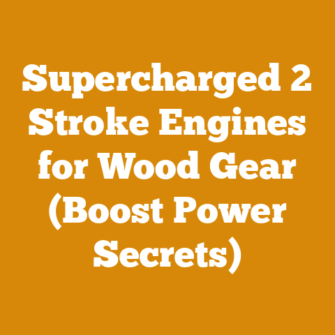 Supercharged 2 Stroke Engines for Wood Gear (Boost Power Secrets)