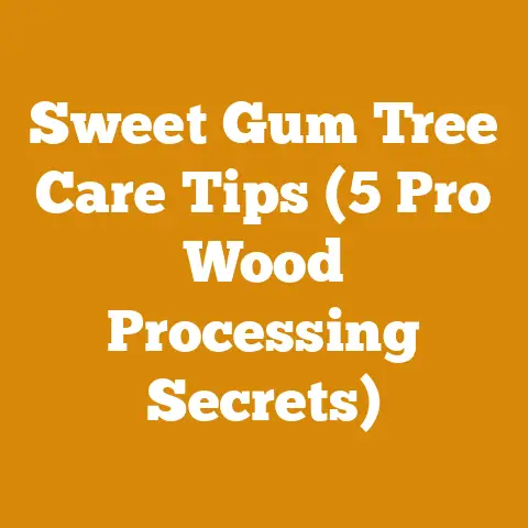 Sweet Gum Tree Care Tips (5 Pro Wood Processing Secrets)