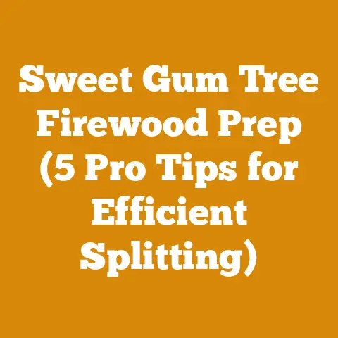 Sweet Gum Tree Firewood Prep (5 Pro Tips for Efficient Splitting)