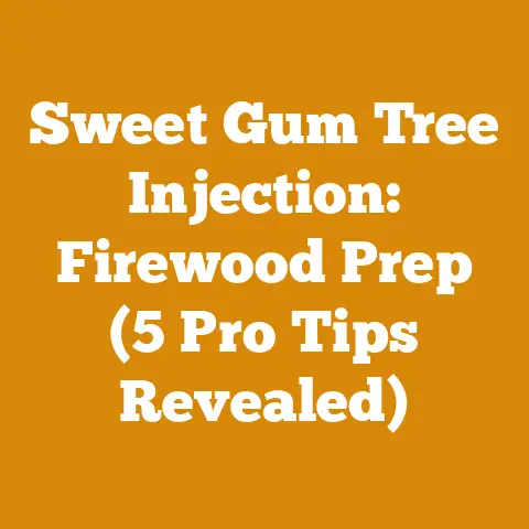 Sweet Gum Tree Injection: Firewood Prep (5 Pro Tips Revealed)