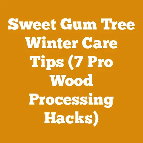 Sweet Gum Tree Winter Care Tips (7 Pro Wood Processing Hacks)