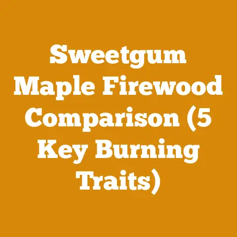 Sweetgum Maple Firewood Comparison (5 Key Burning Traits)