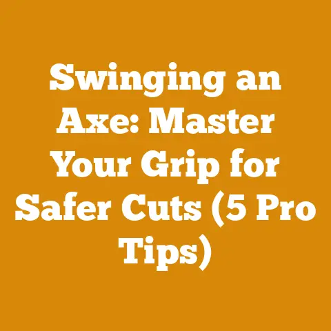 Swinging an Axe: Master Your Grip for Safer Cuts (5 Pro Tips)