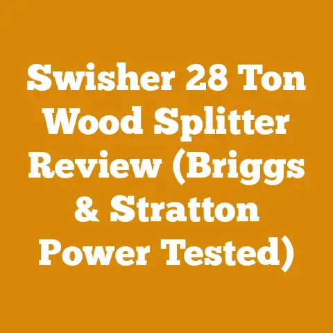 Swisher 28 Ton Wood Splitter Review (Briggs & Stratton Power Tested)