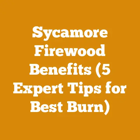 Sycamore Firewood Benefits (5 Expert Tips for Best Burn)
