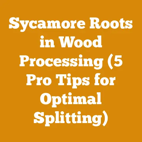 Sycamore Roots in Wood Processing (5 Pro Tips for Optimal Splitting)