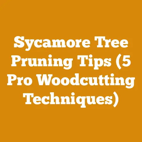 Sycamore Tree Pruning Tips (5 Pro Woodcutting Techniques)