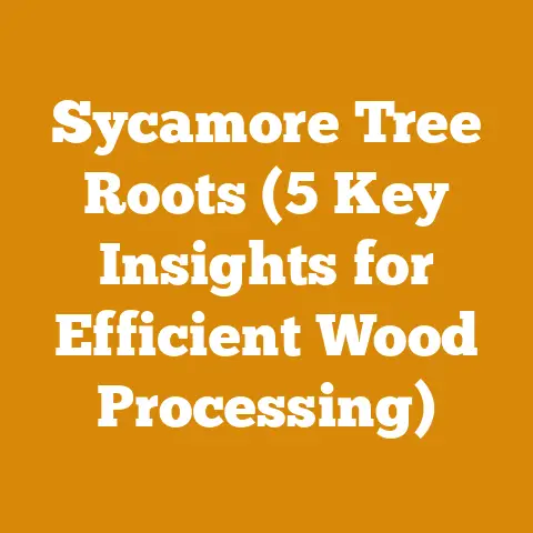 Sycamore Tree Roots (5 Key Insights for Efficient Wood Processing)